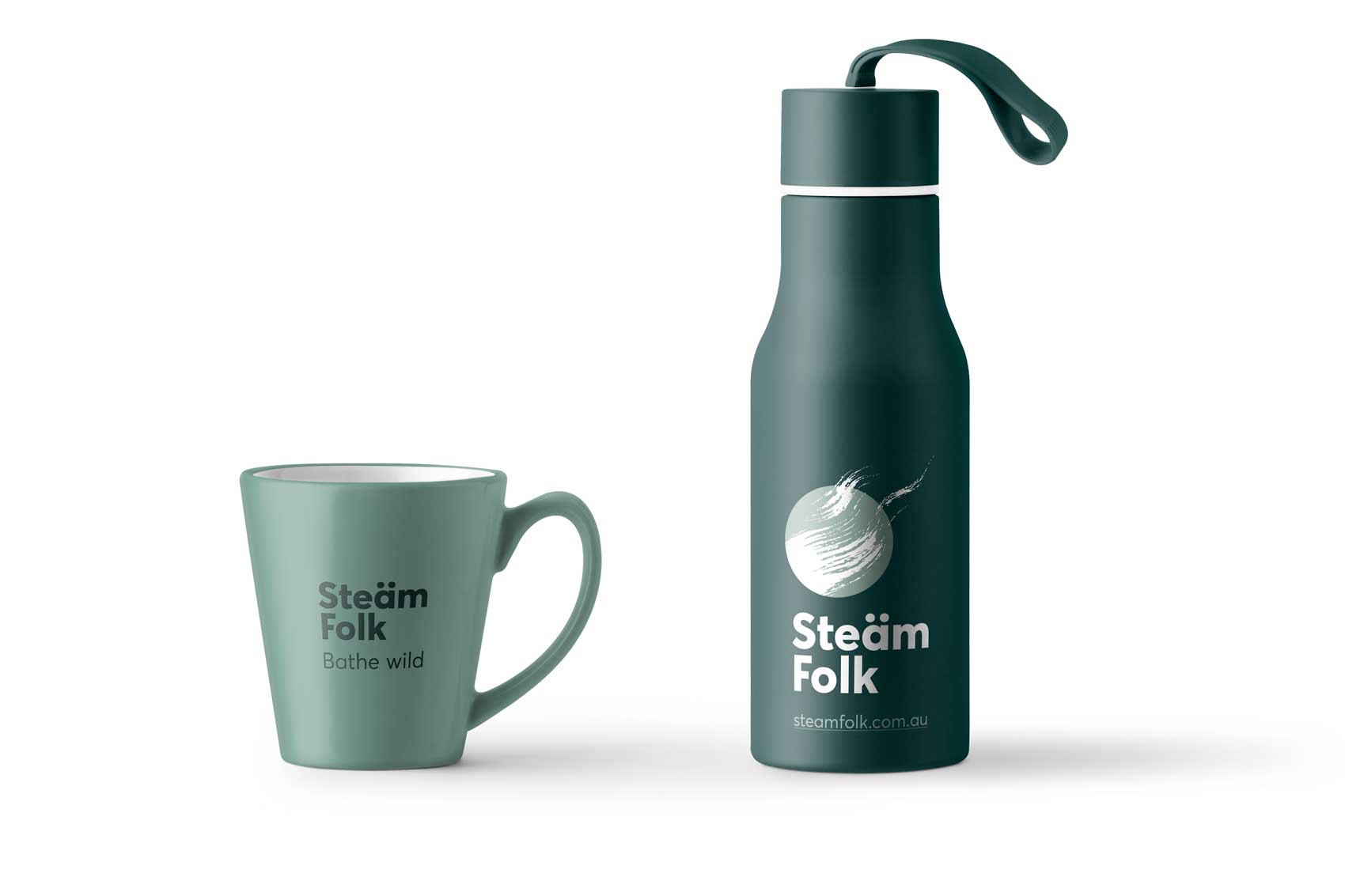 Steam Folk Saunas Merchandising, Agencia Vibranding