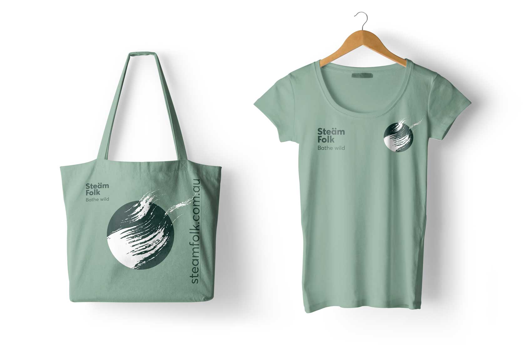 Steam Folk Saunas Merchandising, Agencia Vibranding