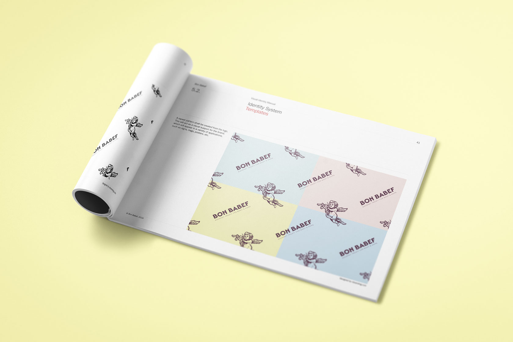 Brandbook de Bon Babef per Vibranding