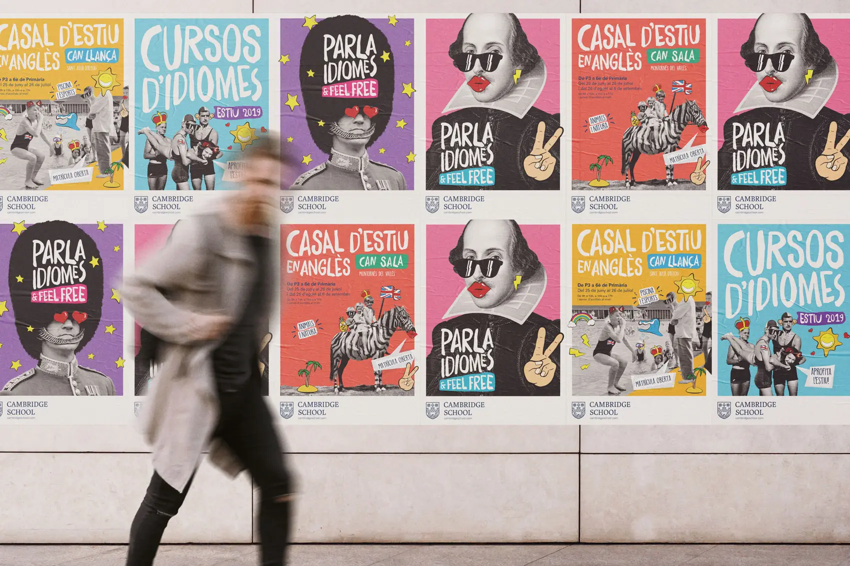 Cambridge School – branding y comunicación gráfica